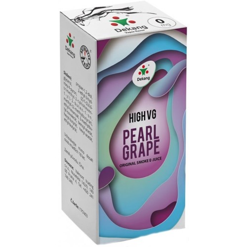 DEKANG HVG hrozno s mätou (Pearl grape) 10ml