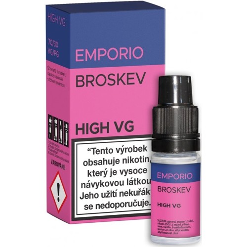 EMPORIO High VG Peach (broskyňa) 10ml