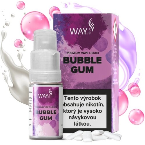 WAY to Vape príchuť Bubble gum 10ml