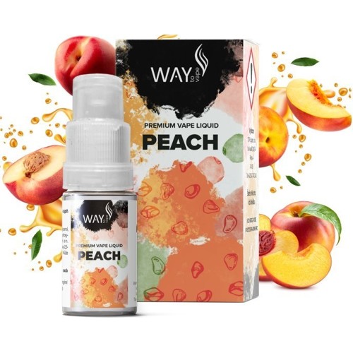 WAY to Vape príchuť Peach 10ml