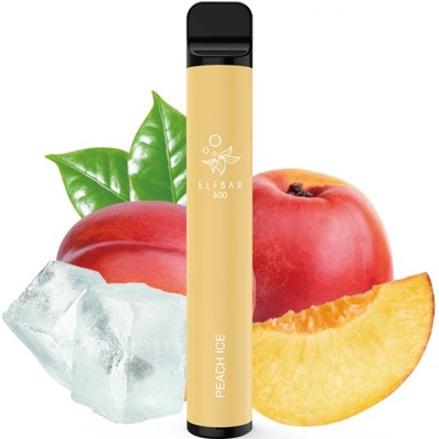 Jednorazová e-cigareta Elf Bar 600 PEACH ICE10mg