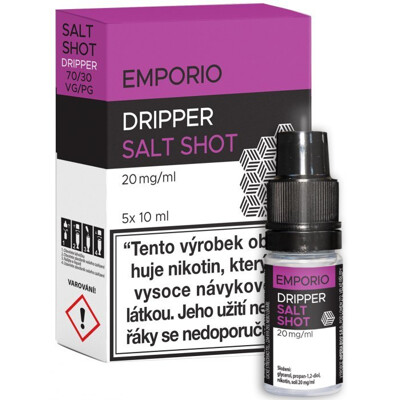 Emporio Booster SALT SHOT Dripper 5x10ml 20mg