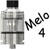 ISMOKA-ELEAF MELO 4 CLEAROMIZER 2ML SILVER