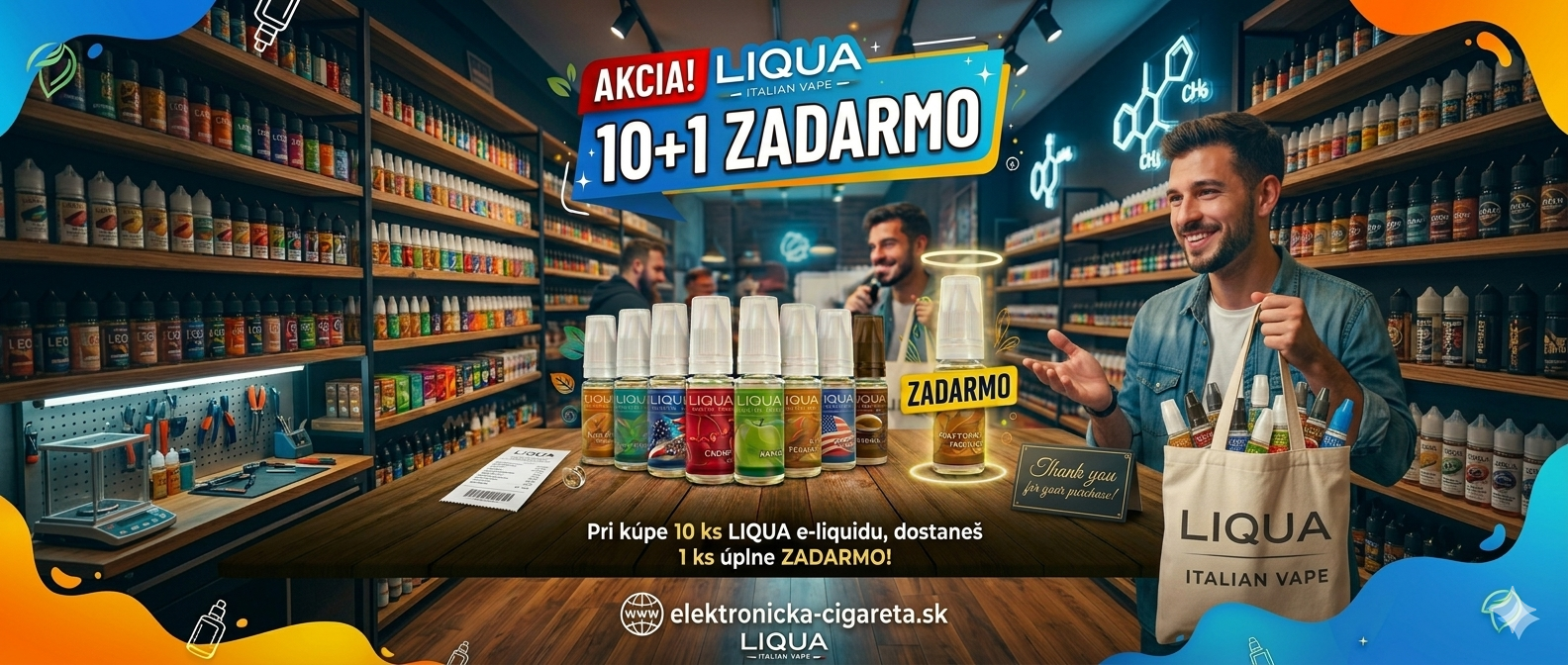 AKCIA Liqua 10+1 ZADARMO