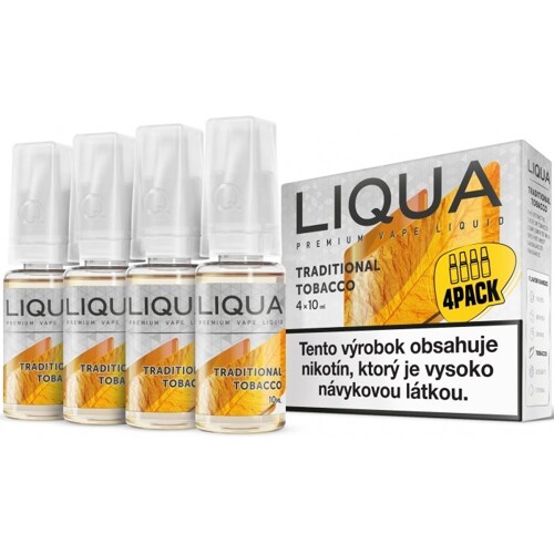 LIQUA Traditional tobacco 4x10ml