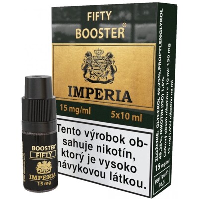 Báza IMPERIA BOOSTER fifty 5x10ml PG50-VG50 15mg